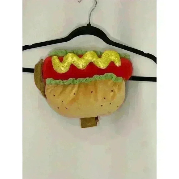 Thrills & Chills Other - Thrills & Chills Hot Dog Pet Costume XS Multicolor Halloween Outfit